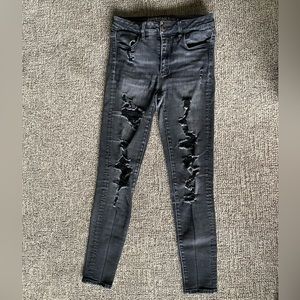 American Eagle Distressed Skinny Jeans